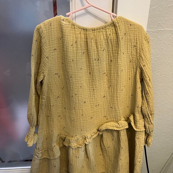 Rylee + Cru Hazel Dress with music notes size 6-7Y - Picture 3 of 5